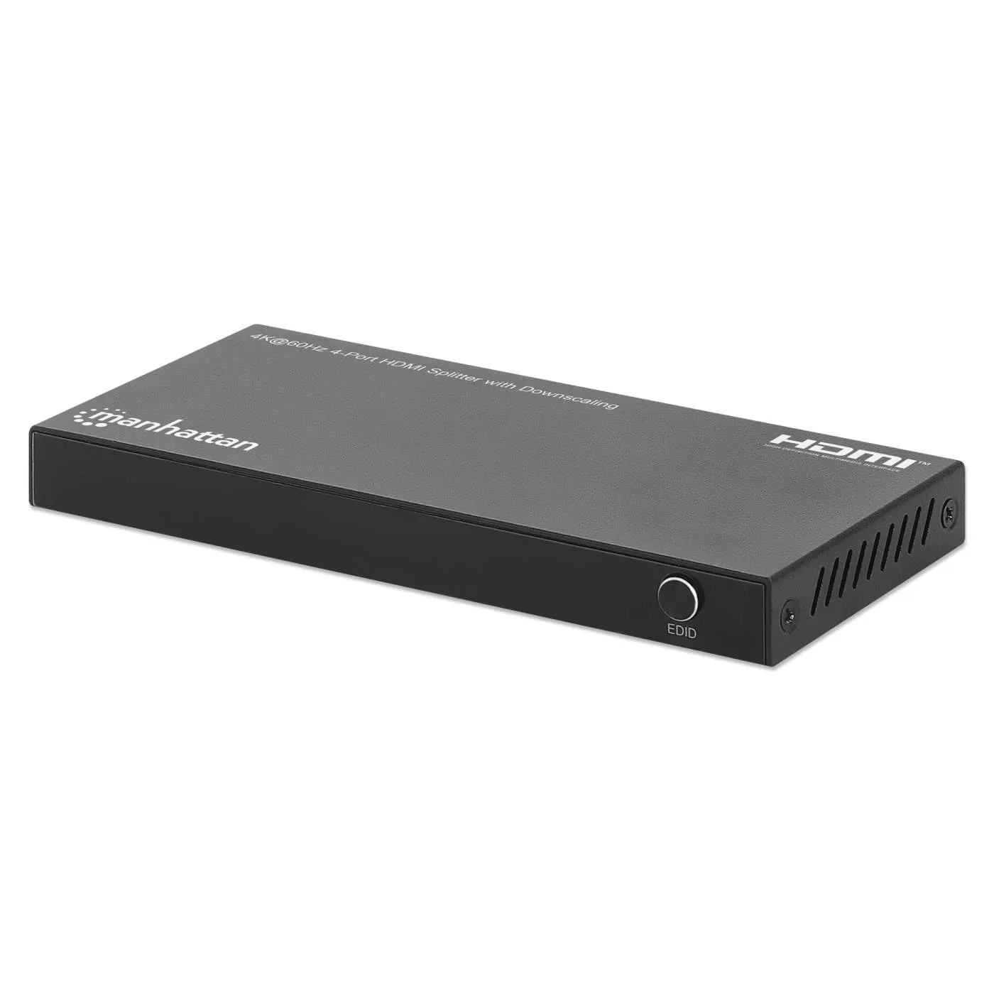 4K@60Hz 4-Port HDMI Splitter with Downscaling