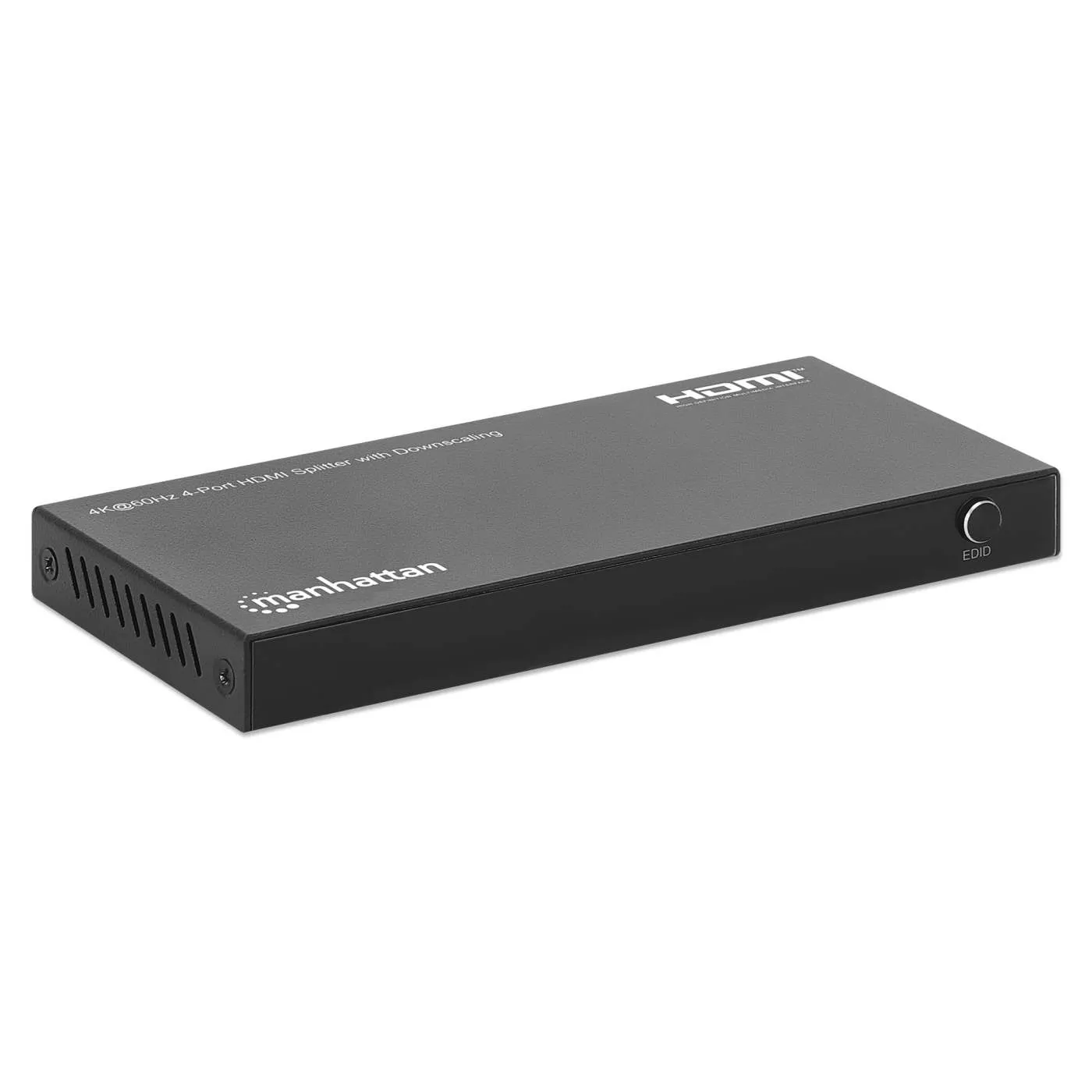 4K@60Hz 4-Port HDMI Splitter with Downscaling