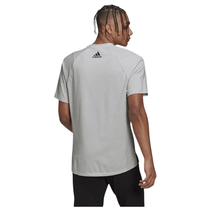 Adidas Mens Light Solid Grey T-Shirt