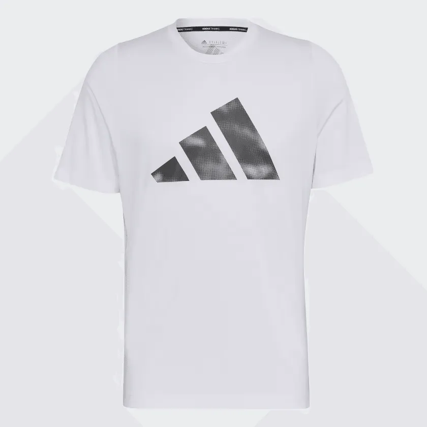 Adidas Men's Train Icons Training White T-Shirt