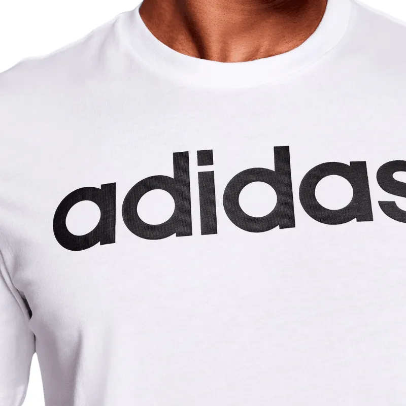 Adidas Mens White/Black T-Shirt