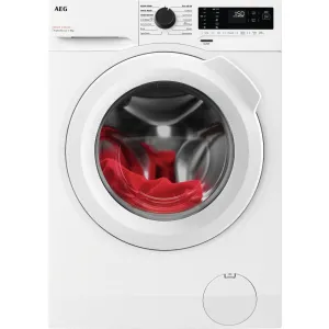 AEG LFX50842B 8kg Washing Machine with 1400 rpm,White,A Rated