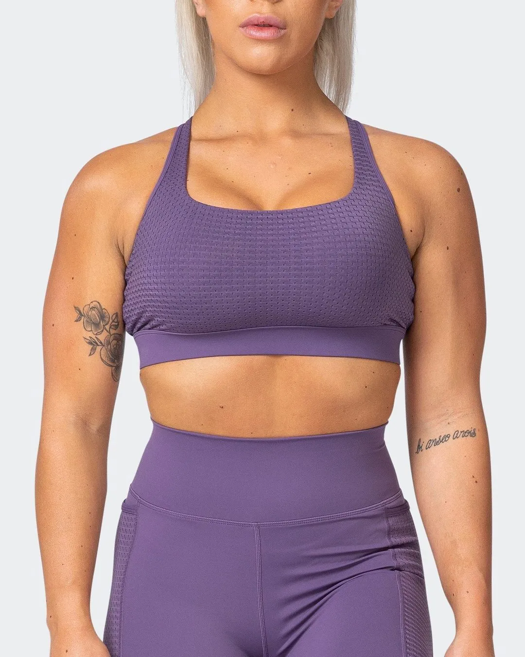 AMRAP Bra - Velvet Purple