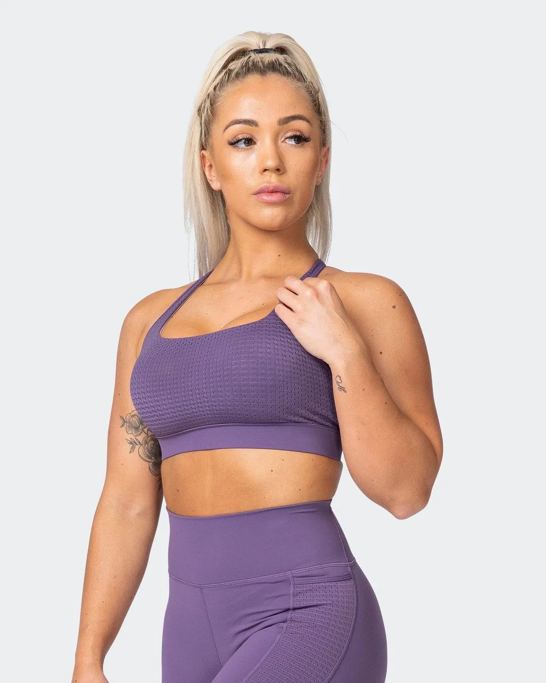 AMRAP Bra - Velvet Purple