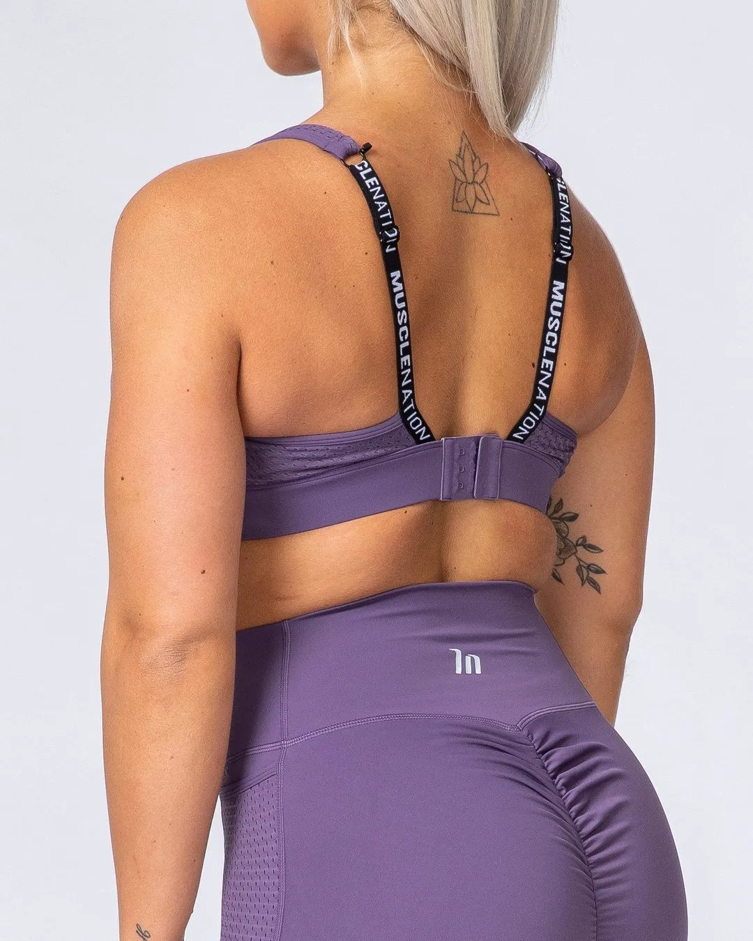 AMRAP Bra - Velvet Purple