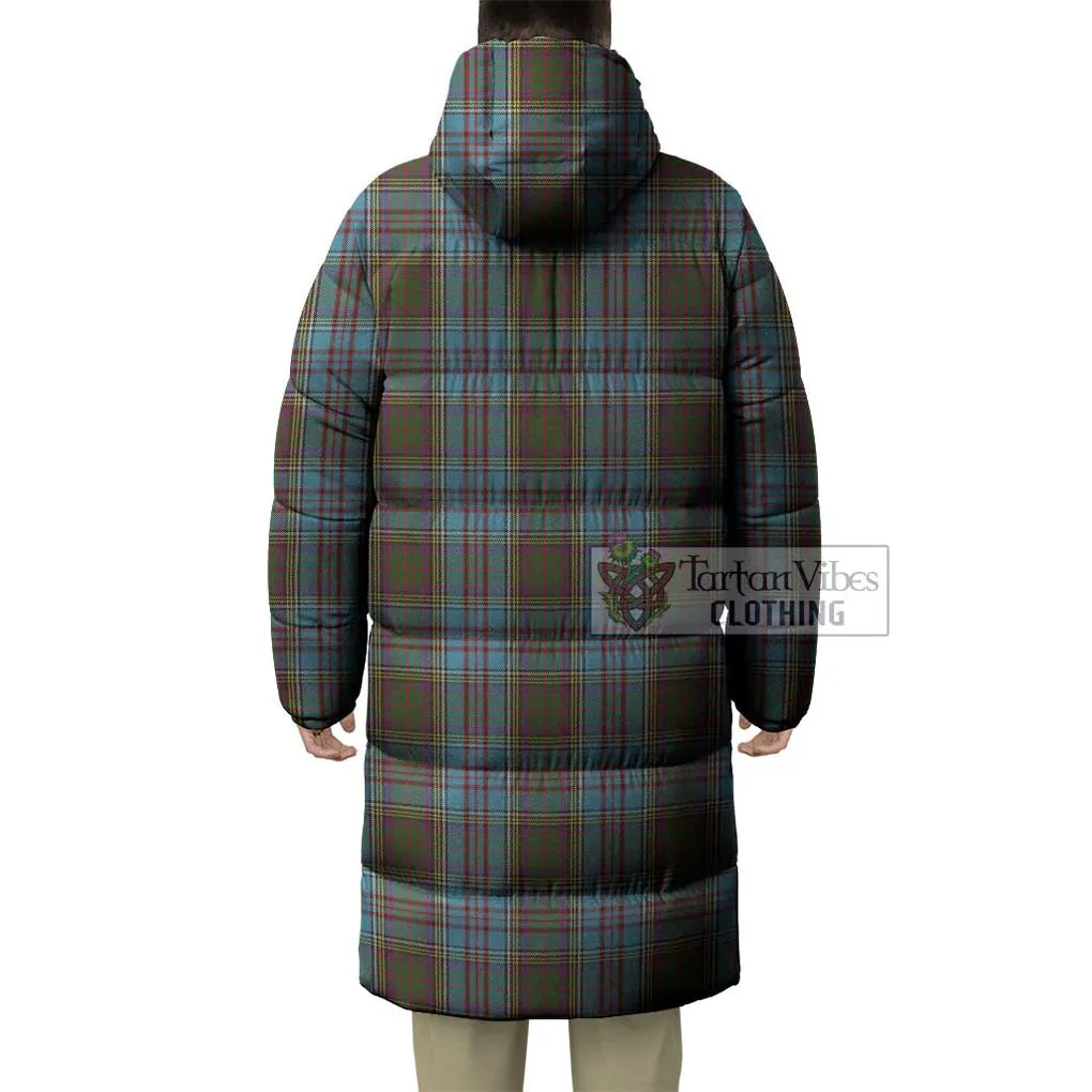 Anderson Tartan Long Down Jacket