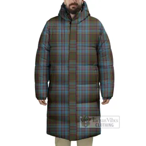 Anderson Tartan Long Down Jacket