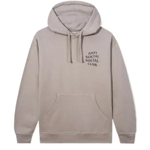 Anti Social Social Club Cancelled Hoodie (Cement)