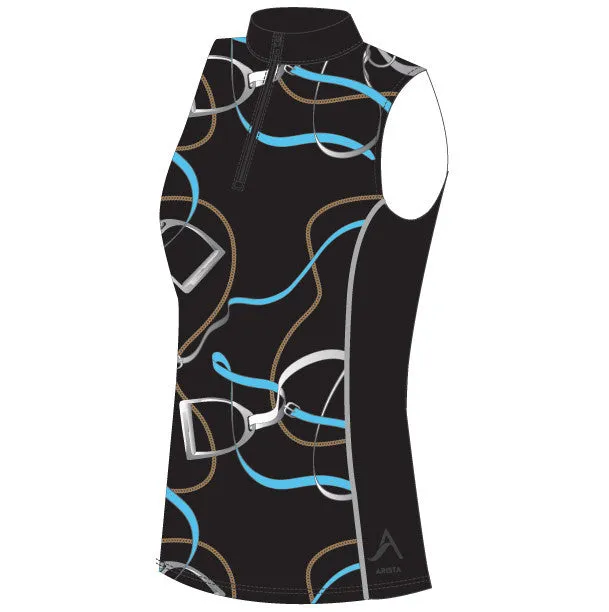 Arista Equestrian Printed Sleeveless Sunblocker Shirt - Women's (CLEARANCE) REG. PRICE 120.00