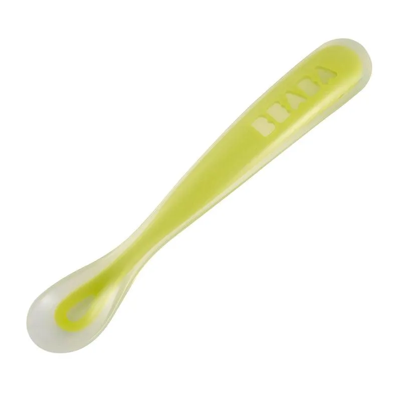 Beaba Ergonomic 1st Stage Silicone Spoon 4m 