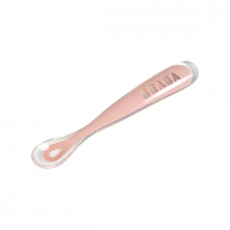 Beaba Ergonomic 1st Stage Silicone Spoon 4m 