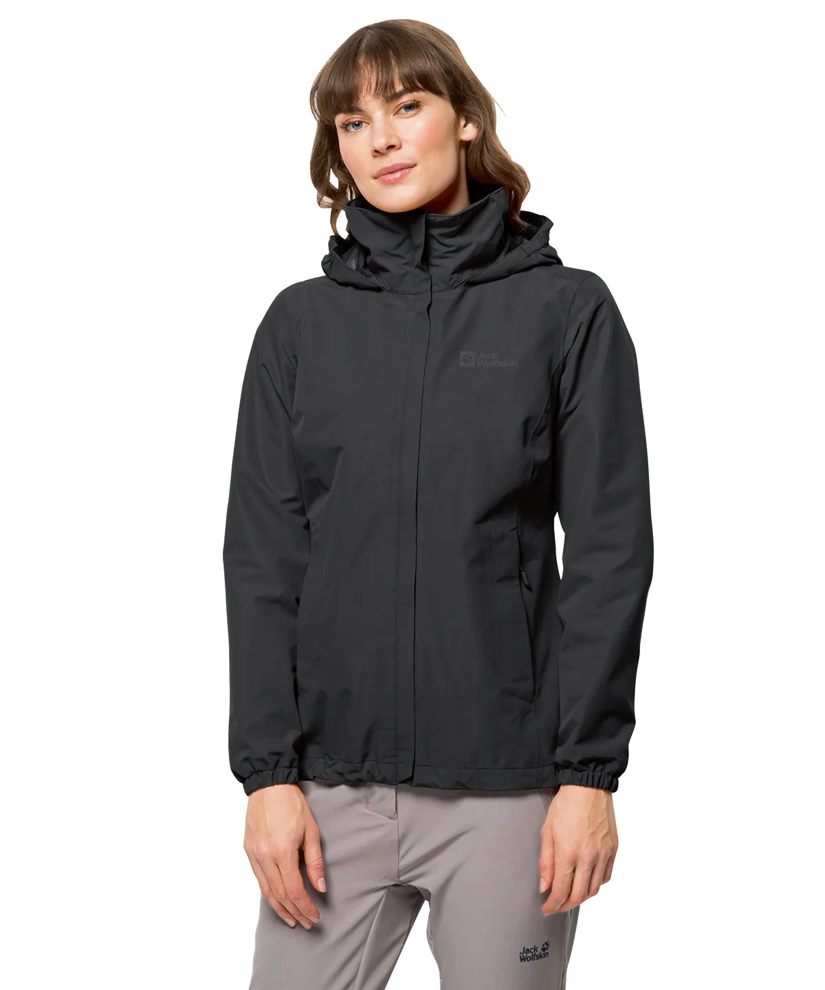 Black - Women's waterproof jacket  (NL)