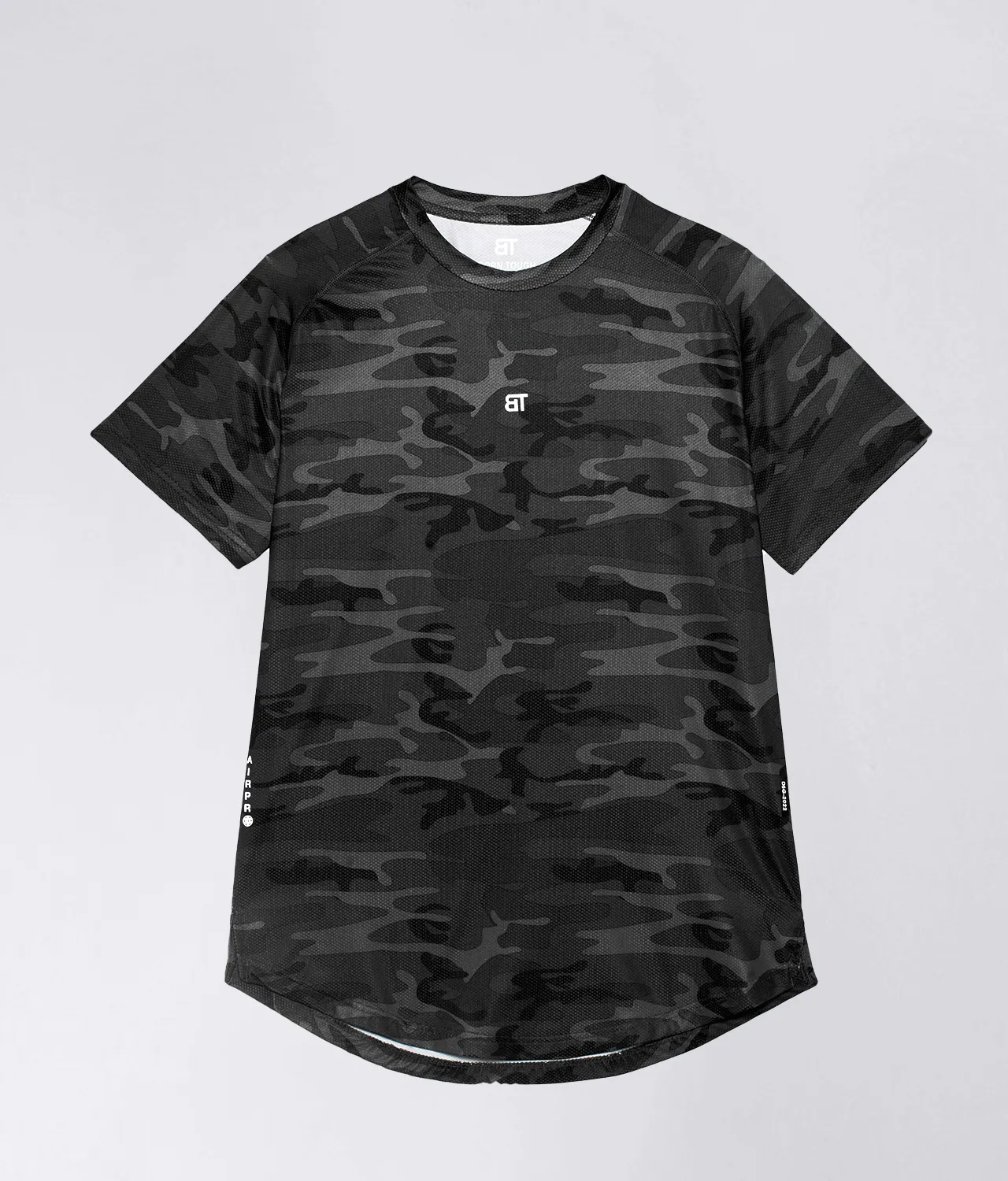 Born Tough Air Pro™ Athletic T-Shirt For Men Grey Camo