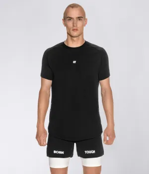 Born Tough Air Pro™ Black Athletic T-Shirt For Men