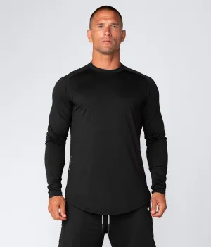 Born Tough Air Pro™ Long Sleeve Running T-Shirt For Men Black