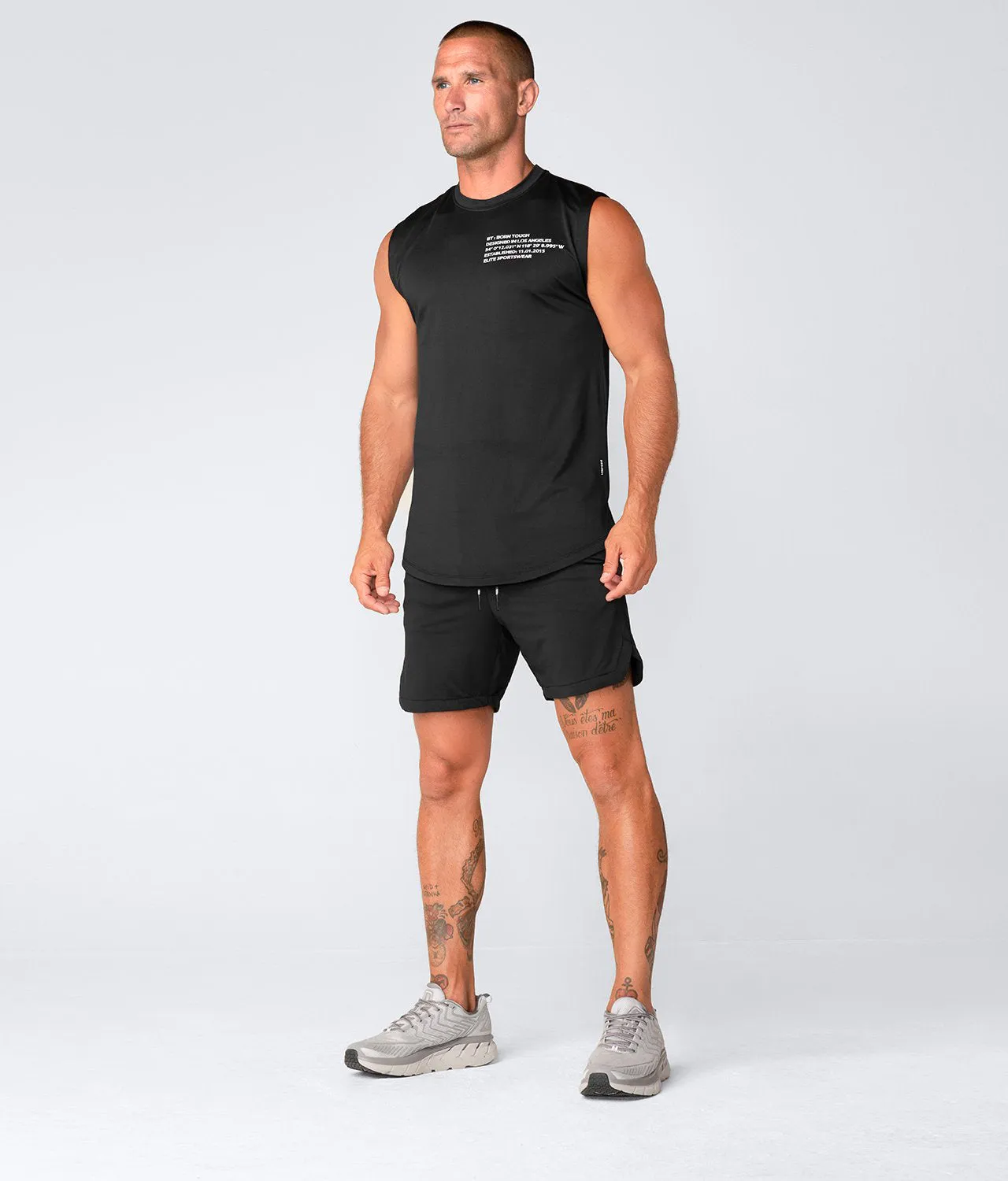 Born Tough Air Pro™ Sleeveless Running T-Shirt For Men Black