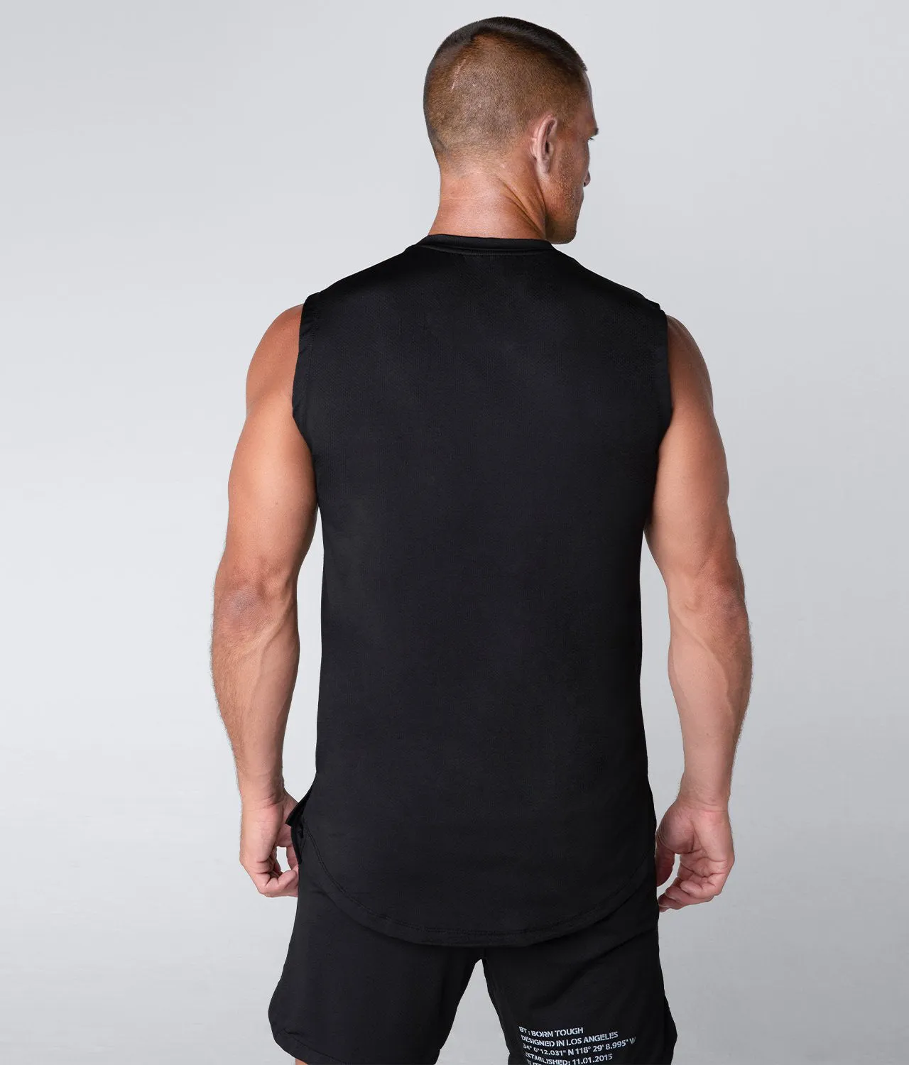 Born Tough Air Pro™ Sleeveless Running T-Shirt For Men Black