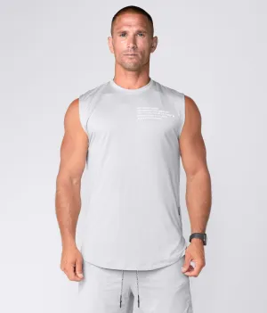 Born Tough Air Pro™ Sleeveless Running T-Shirt For Men Steel Gray