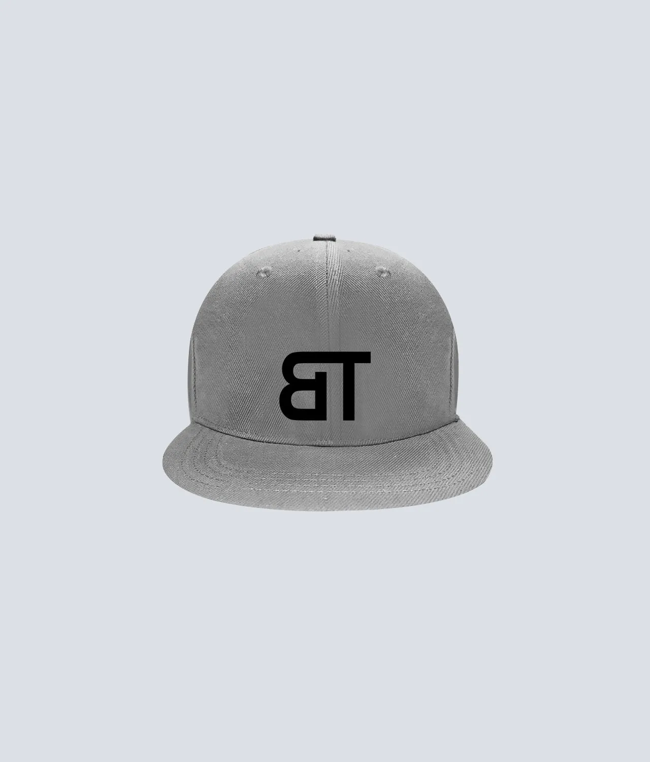 Born Tough Gray Snapback Athletic Cap/Hat for Men & Women