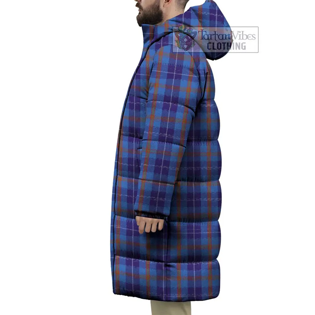 Bryson Tartan Long Down Jacket