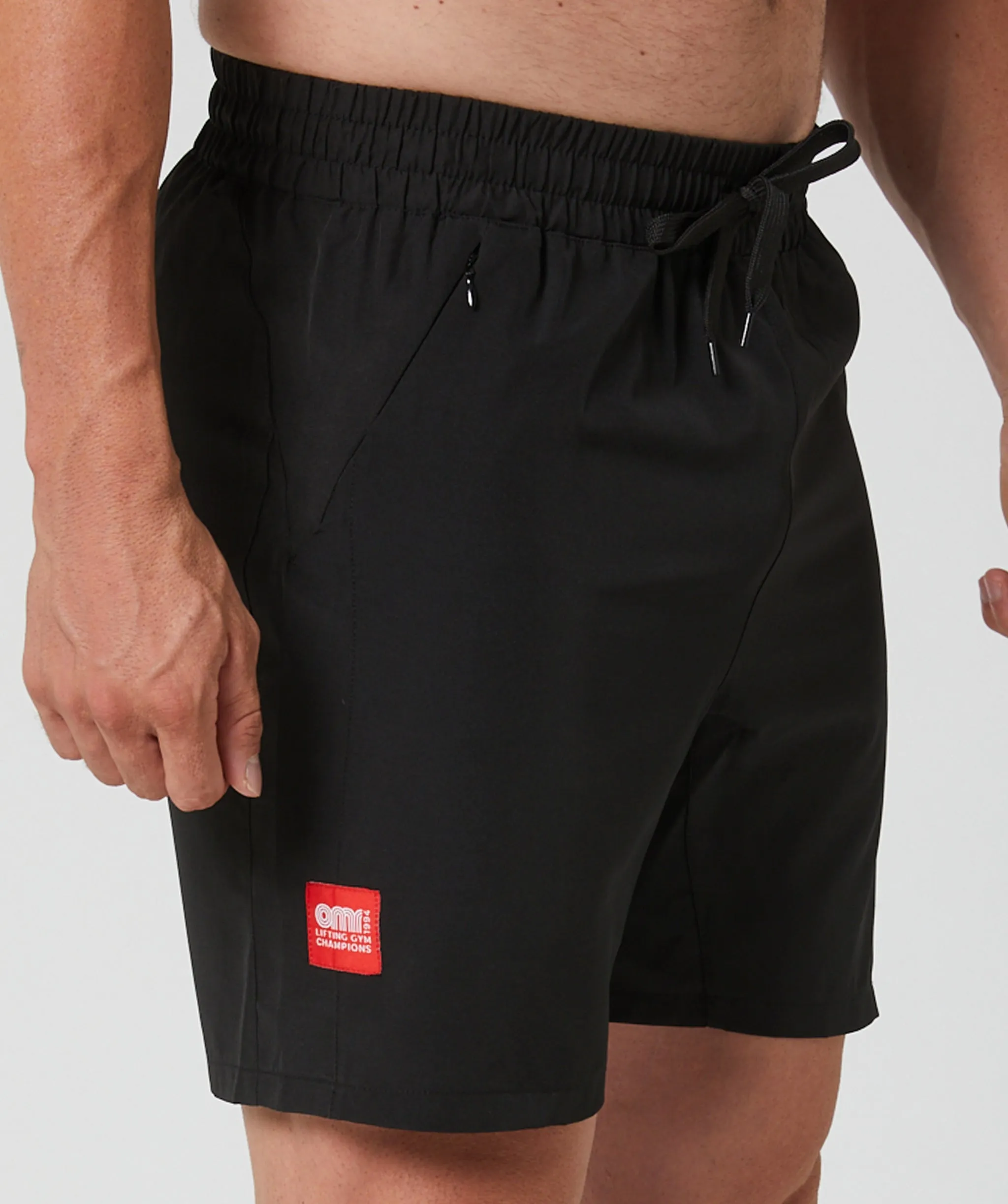 Champ Shorts Black/Crimson