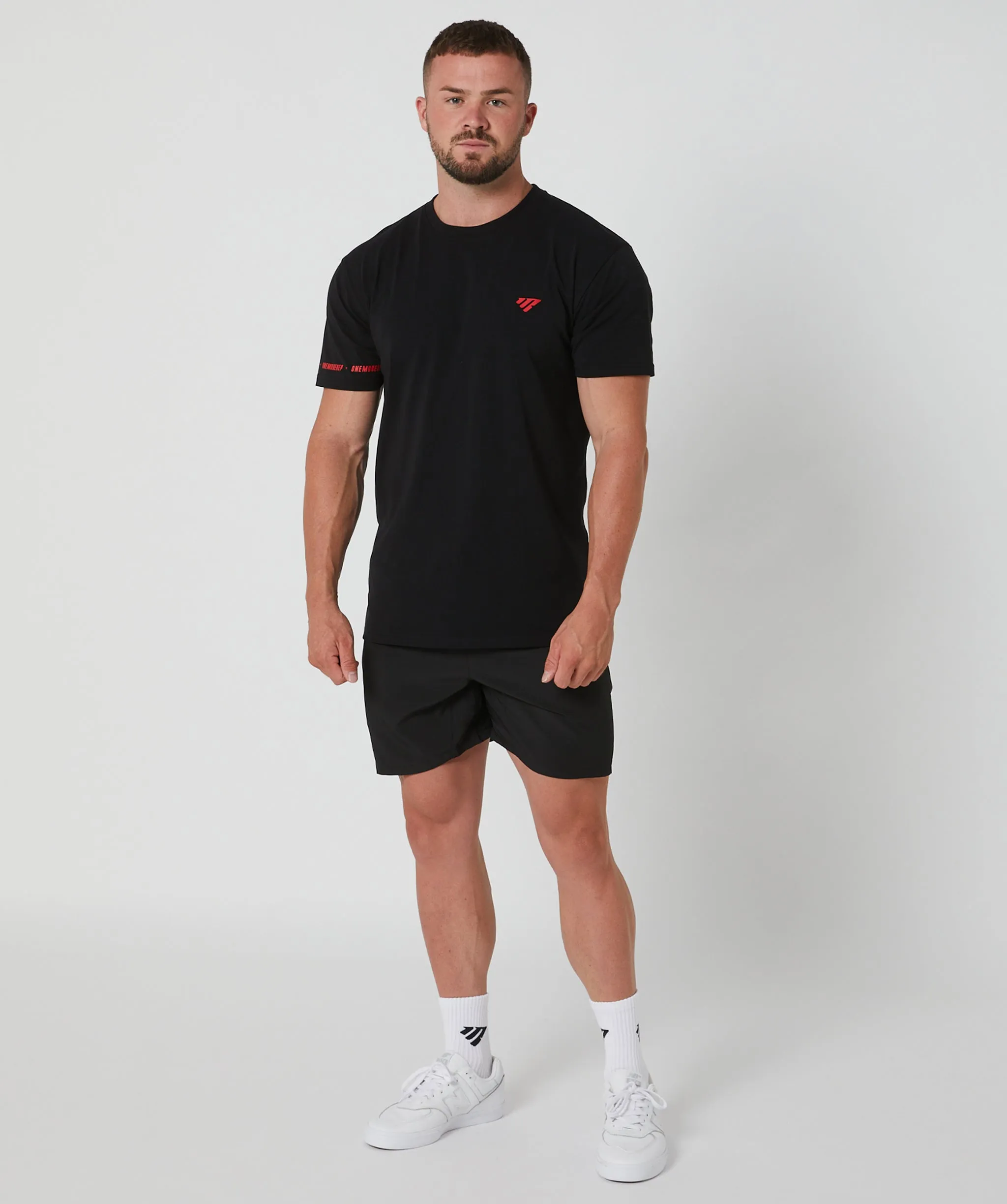 Champ Shorts Black/Crimson