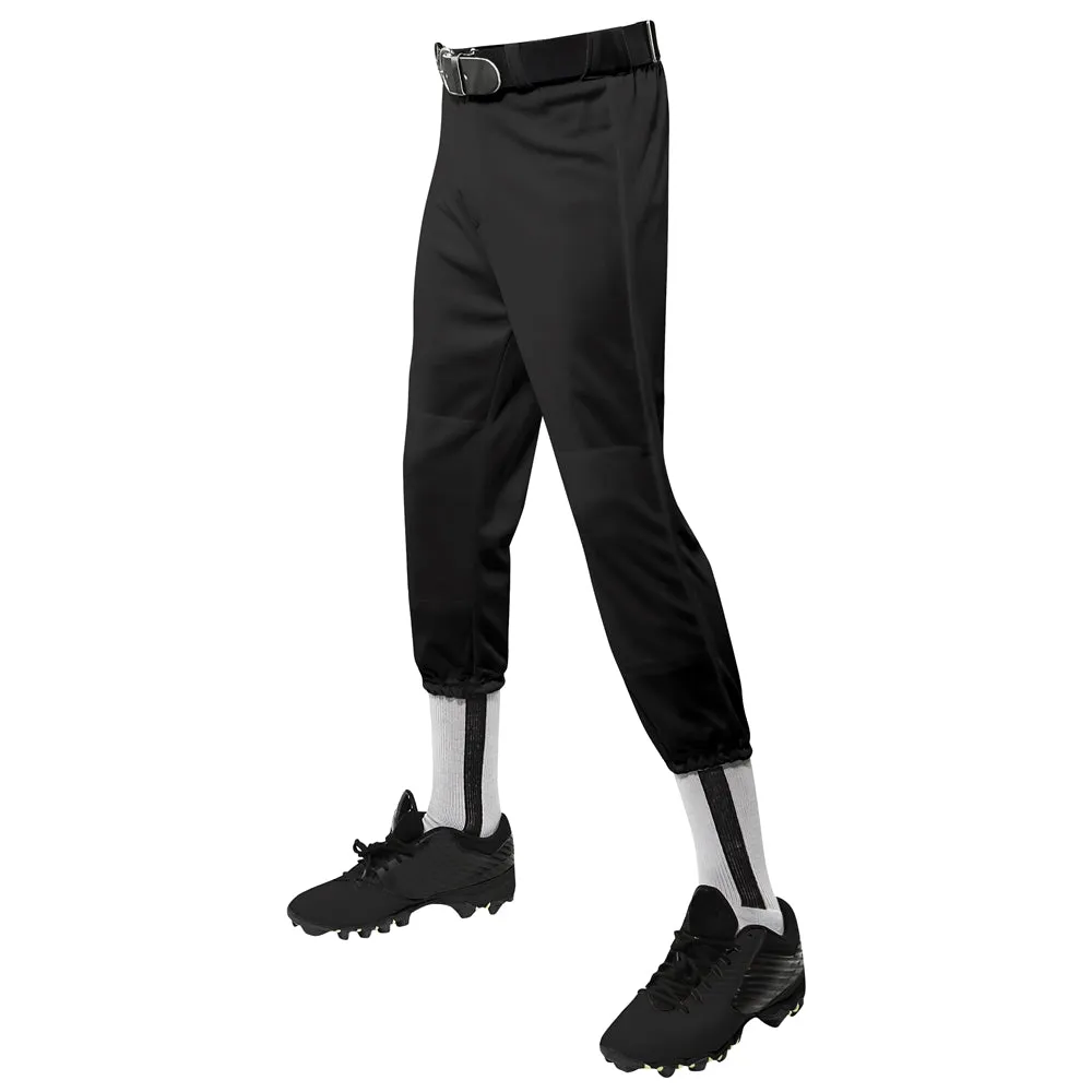 Champro Youth Performance Pull-Up Baseball Pants with Belt Loops