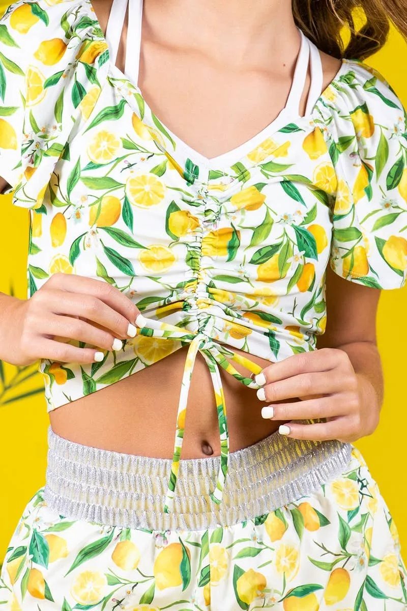 Cinch Top in Lovely Lemon