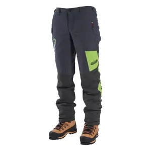 Clogger Zero Gen2 Light and Cool Men's Arborist UL Chainsaw Pants - Grey/Green