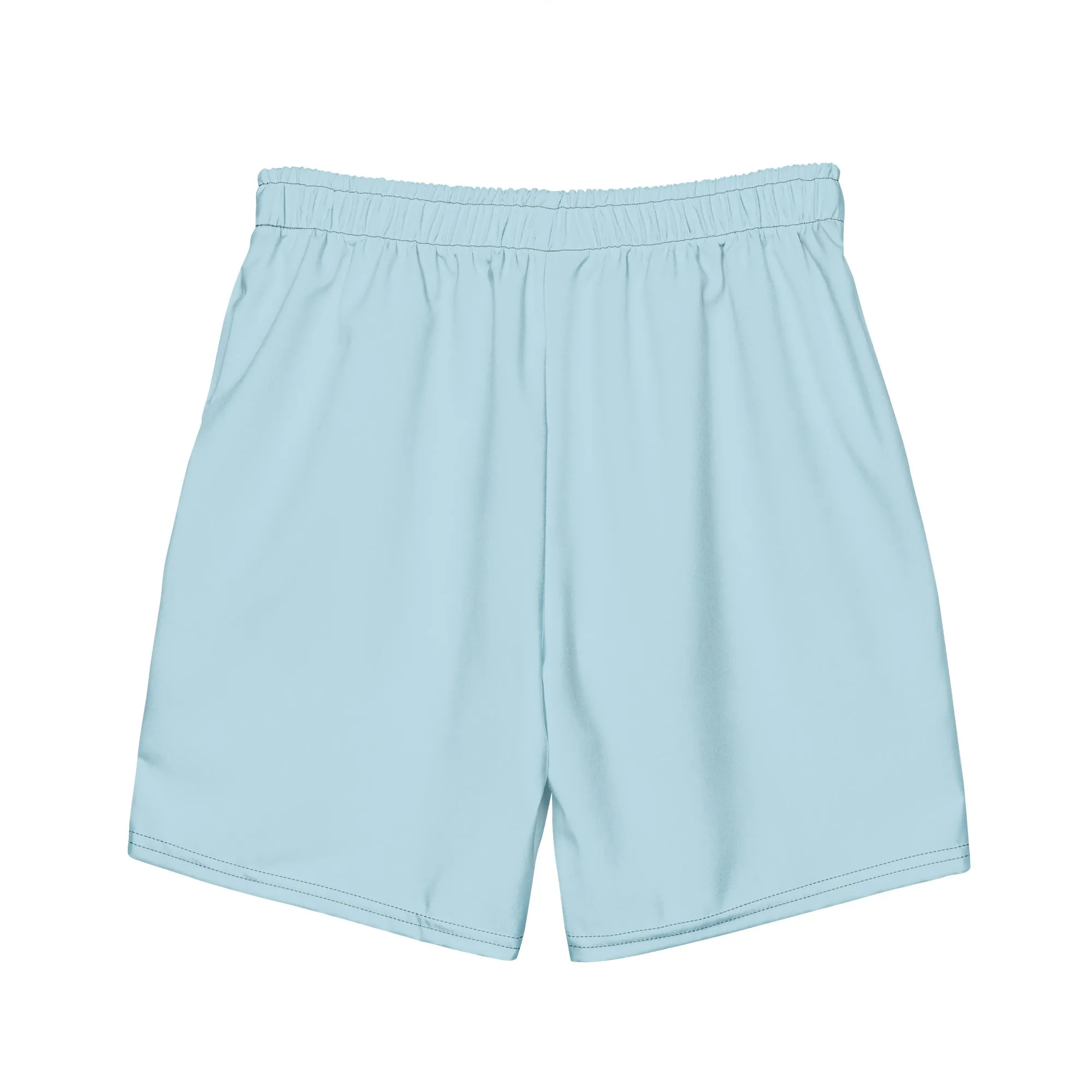 Enjoy Life. - Men's "HYBRID" Swim/Gym Hybrid Shorts (LIGHT BLUE)