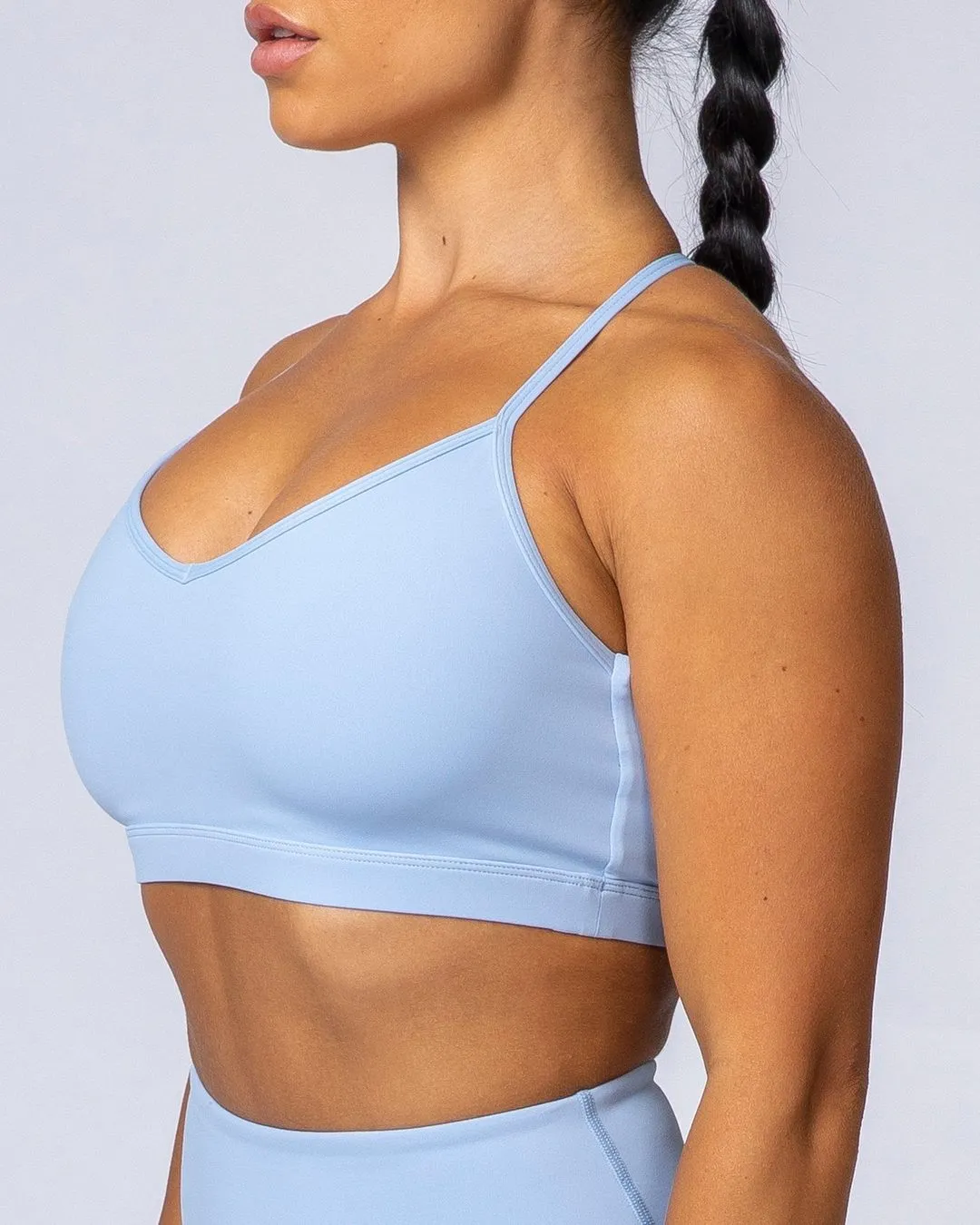 Free Throw Bralette - Cashmere Blue