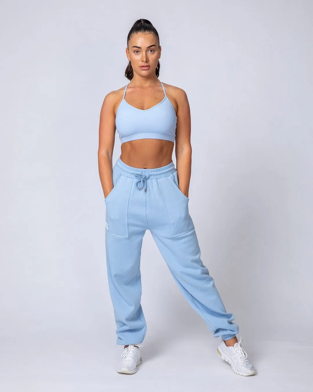 Free Throw Bralette - Cashmere Blue