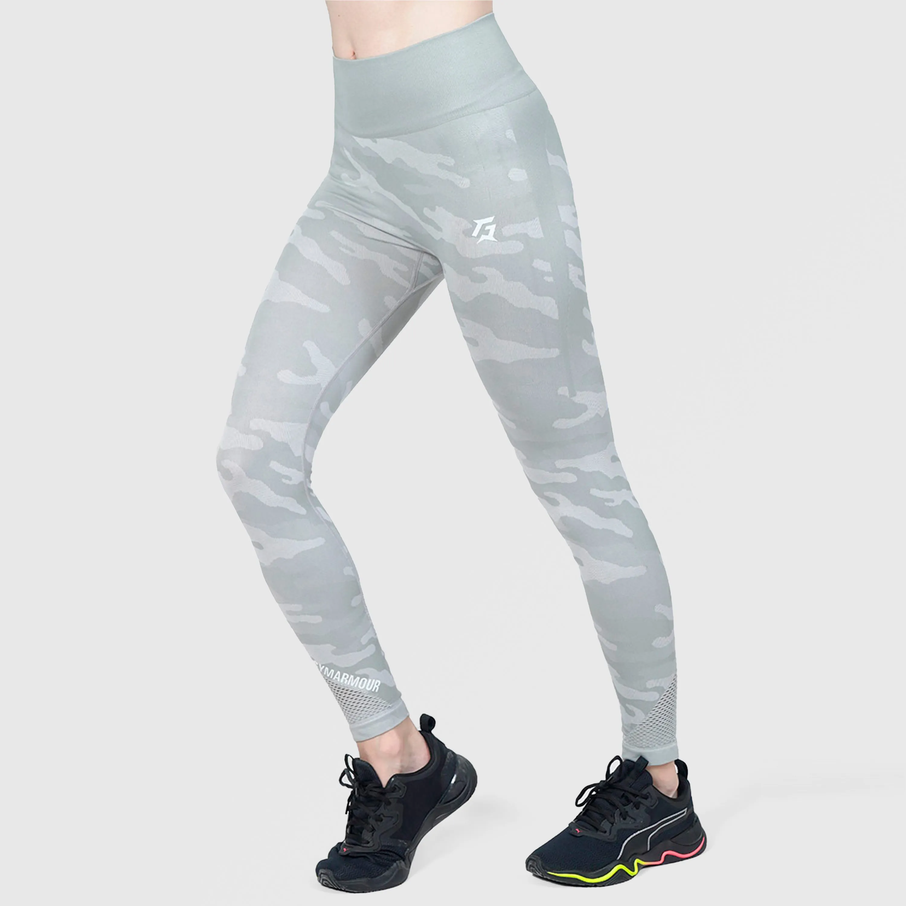 G2 Camo Seamless Leggings (Grey Shade)