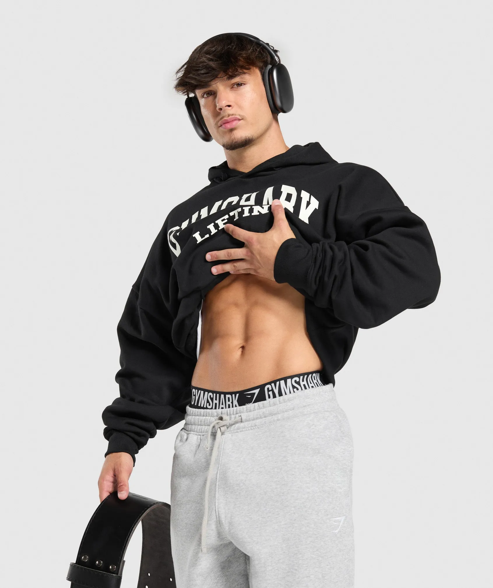 Gymshark 2012 Lifting Hoodie - Black