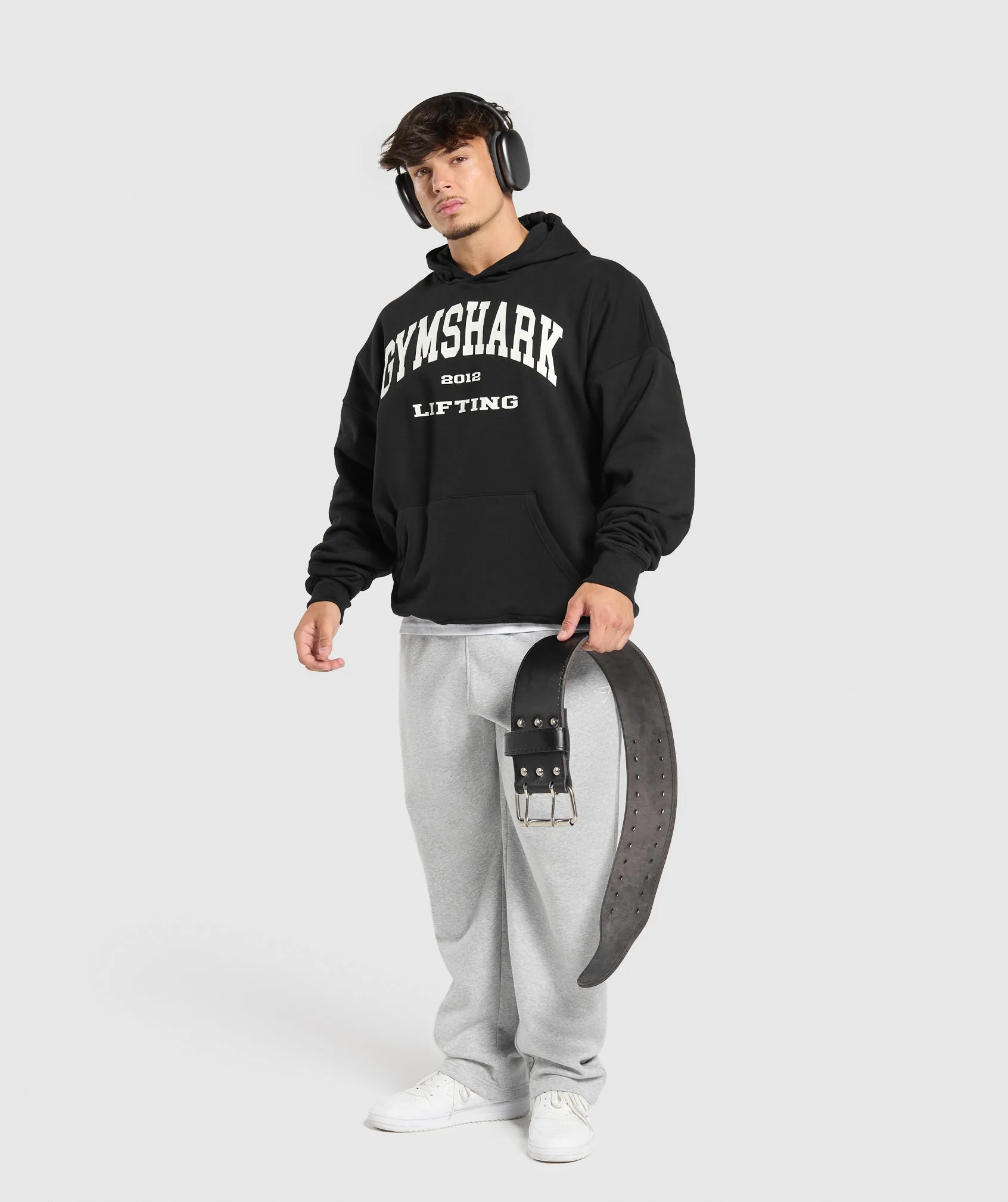 Gymshark 2012 Lifting Hoodie - Black