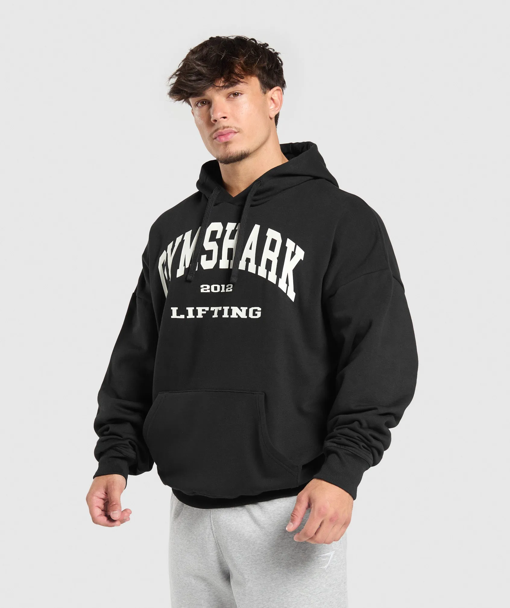 Gymshark 2012 Lifting Hoodie - Black