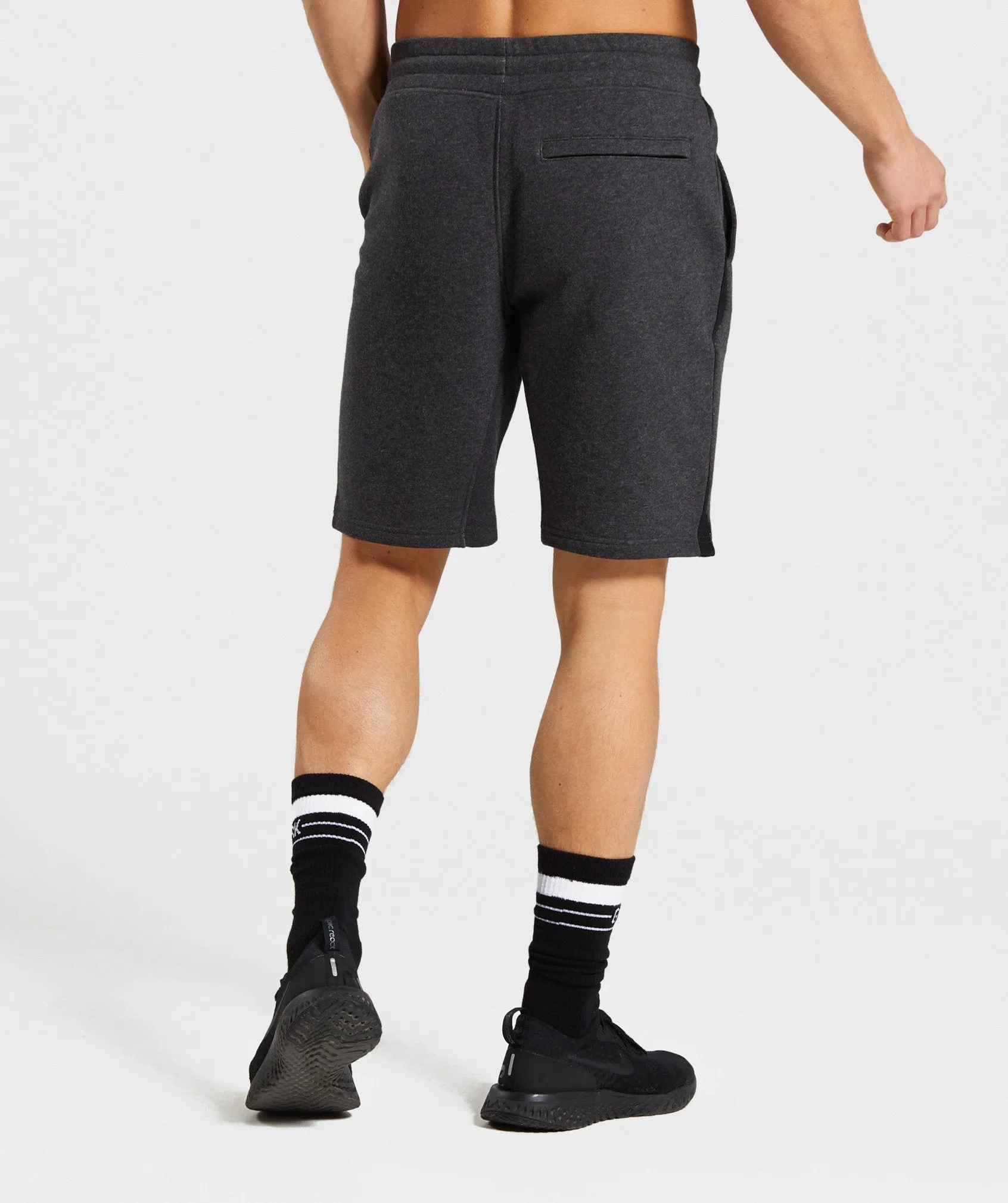 Gymshark Compound Shorts - Black Marl