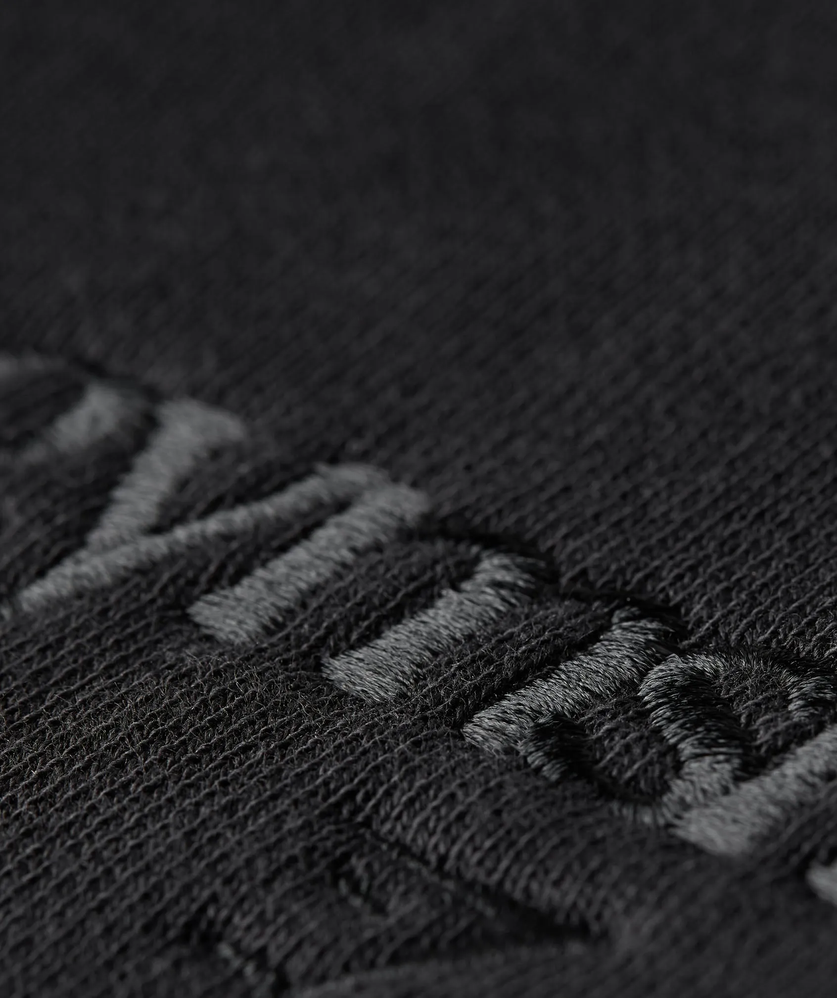 Gymshark Embroidered Logo Oversized Hoodie - Black