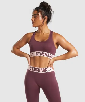 Gymshark Fit Sports Bra - Berry Red/Pink