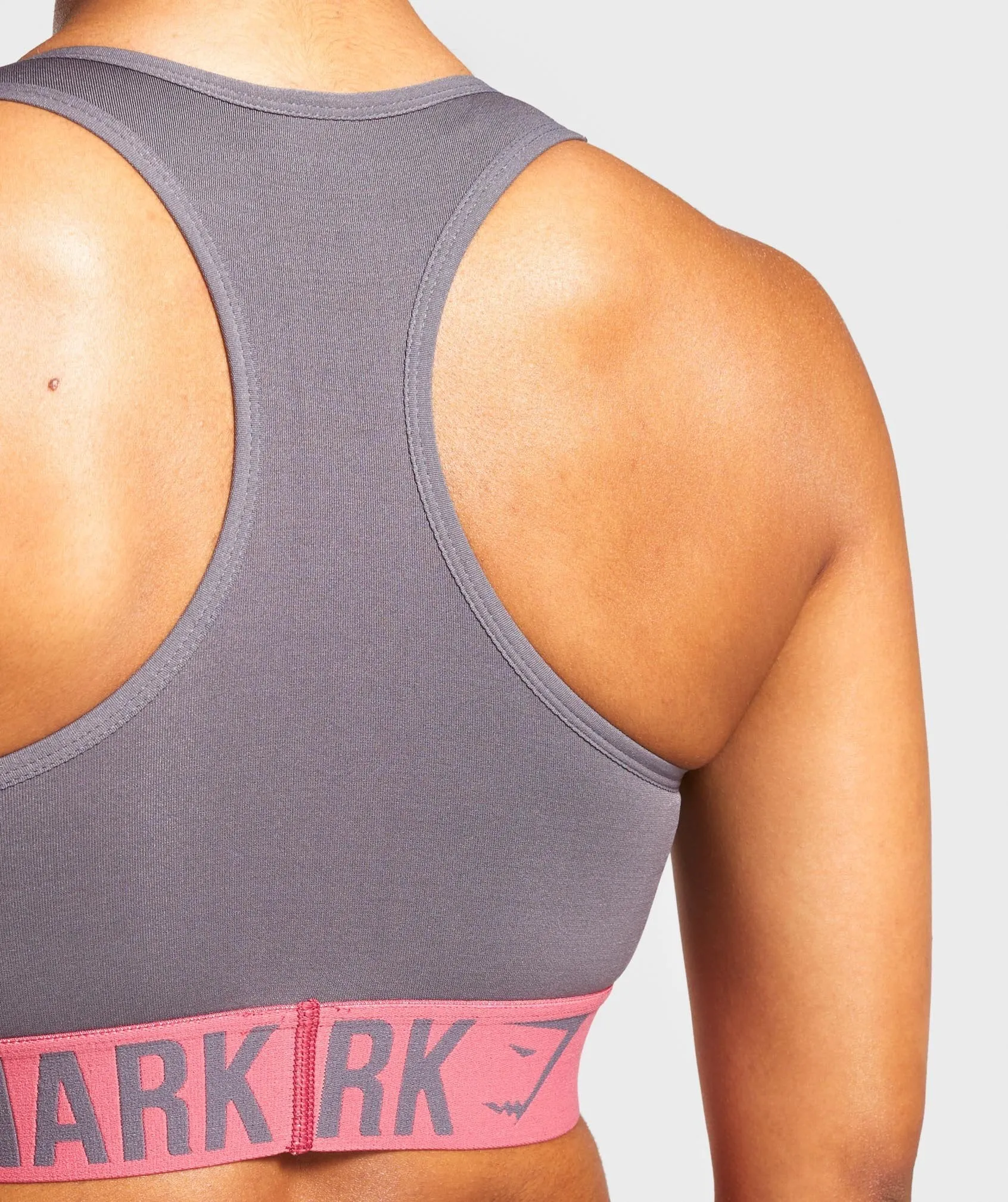 Gymshark Fit Sports Bra - Slate Lavender/Rose