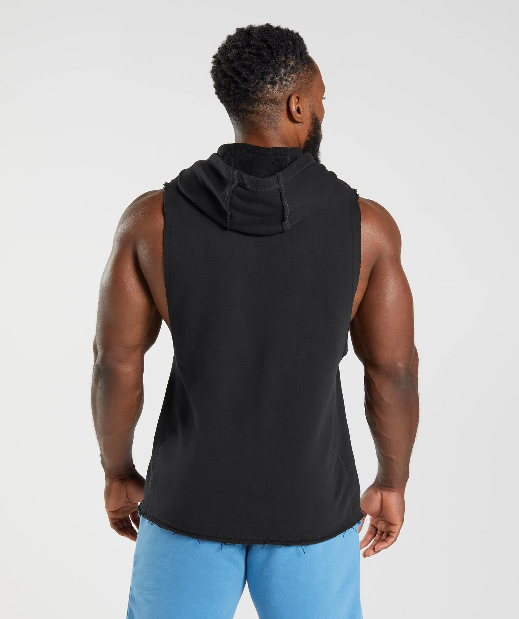 Gymshark Legacy Drop Arm Hoodie - Black