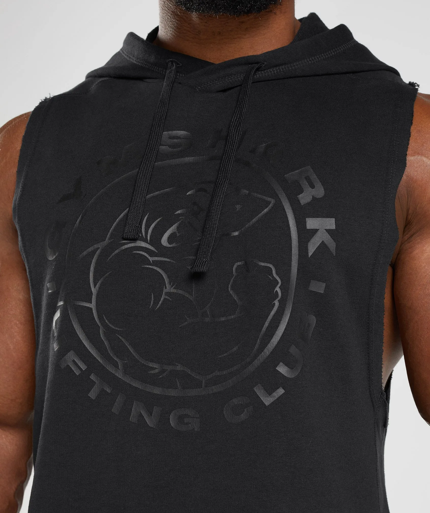 Gymshark Legacy Drop Arm Hoodie - Black