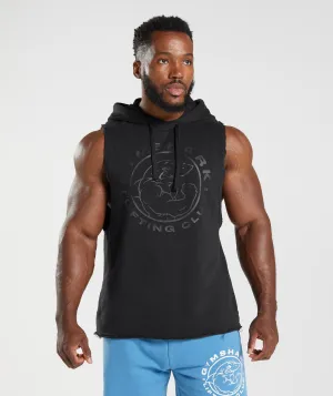 Gymshark Legacy Drop Arm Hoodie - Black