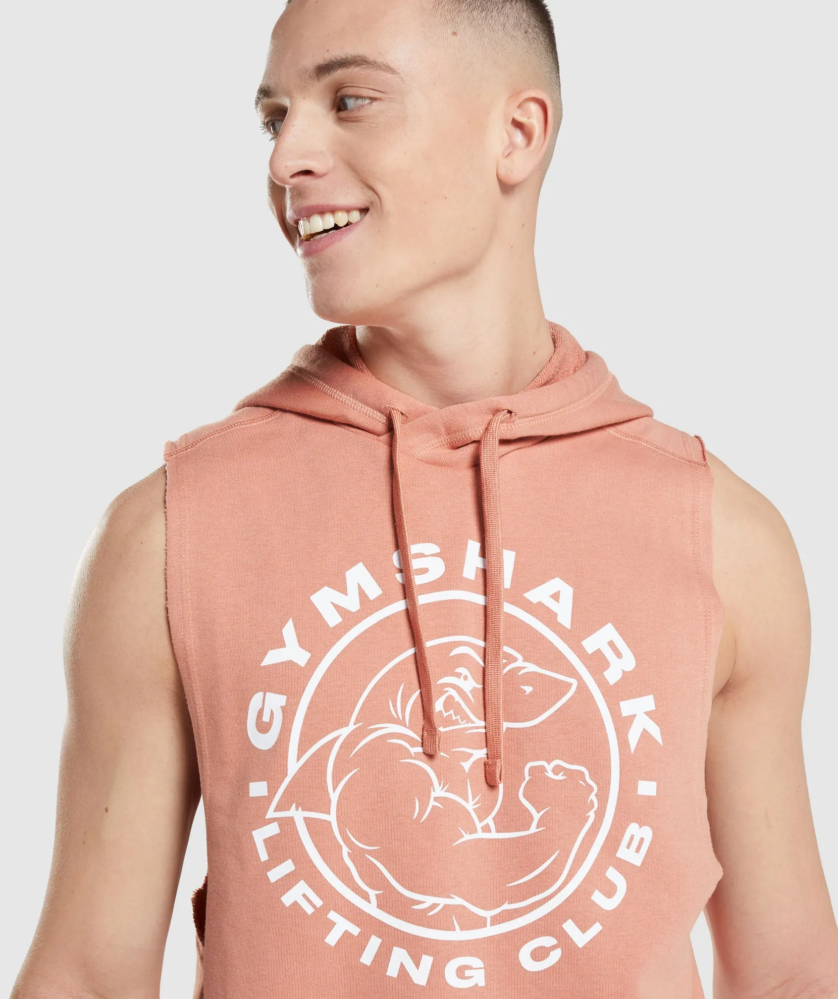 Gymshark Legacy Drop Arm Hoodie - Nevada Pink