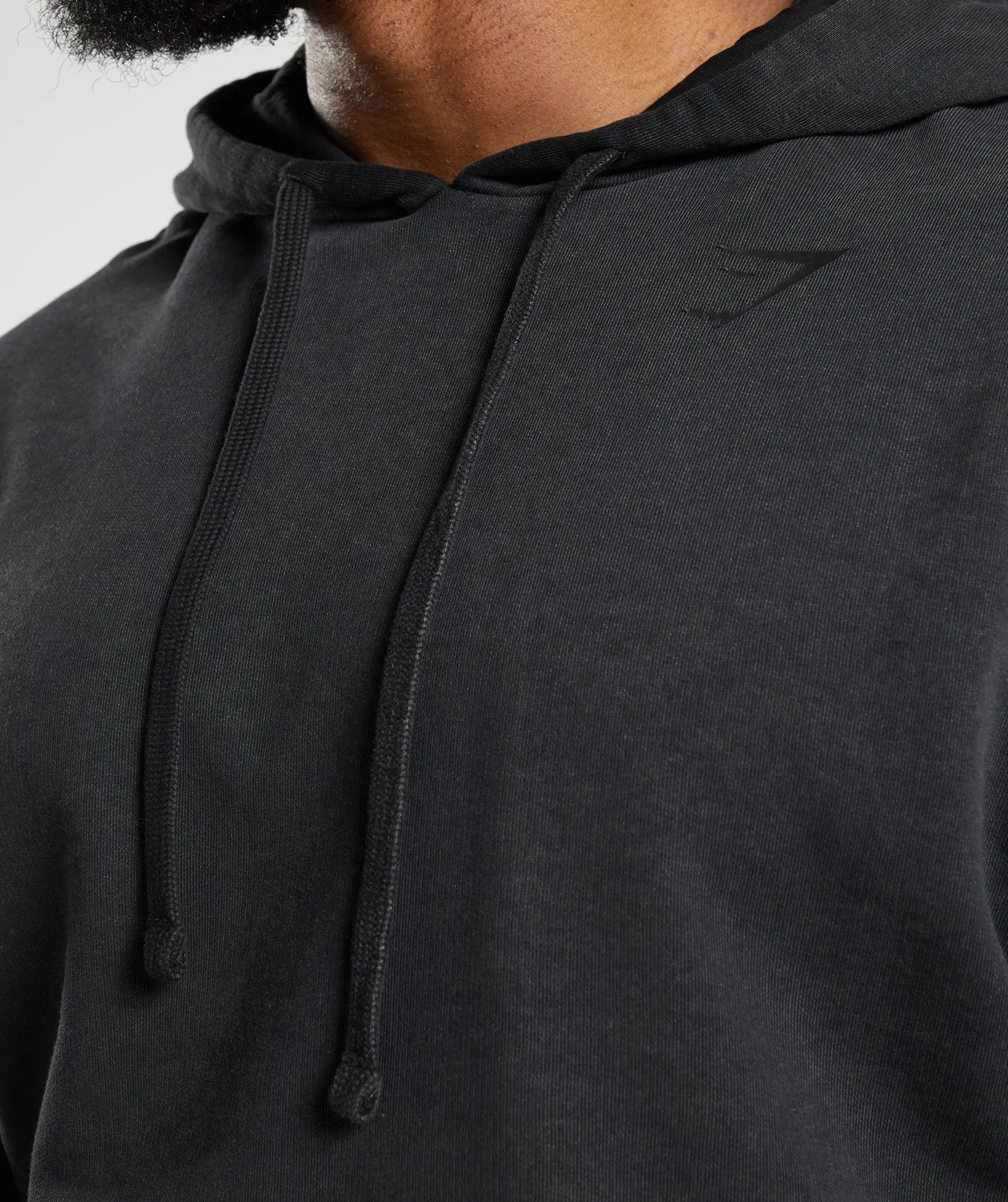 Gymshark Power Washed Hoodie - Black