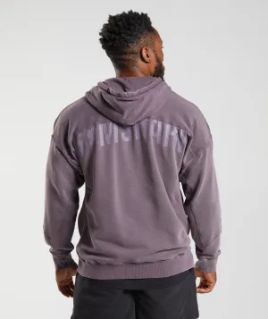 Gymshark Power Washed Hoodie - Musk Lilac