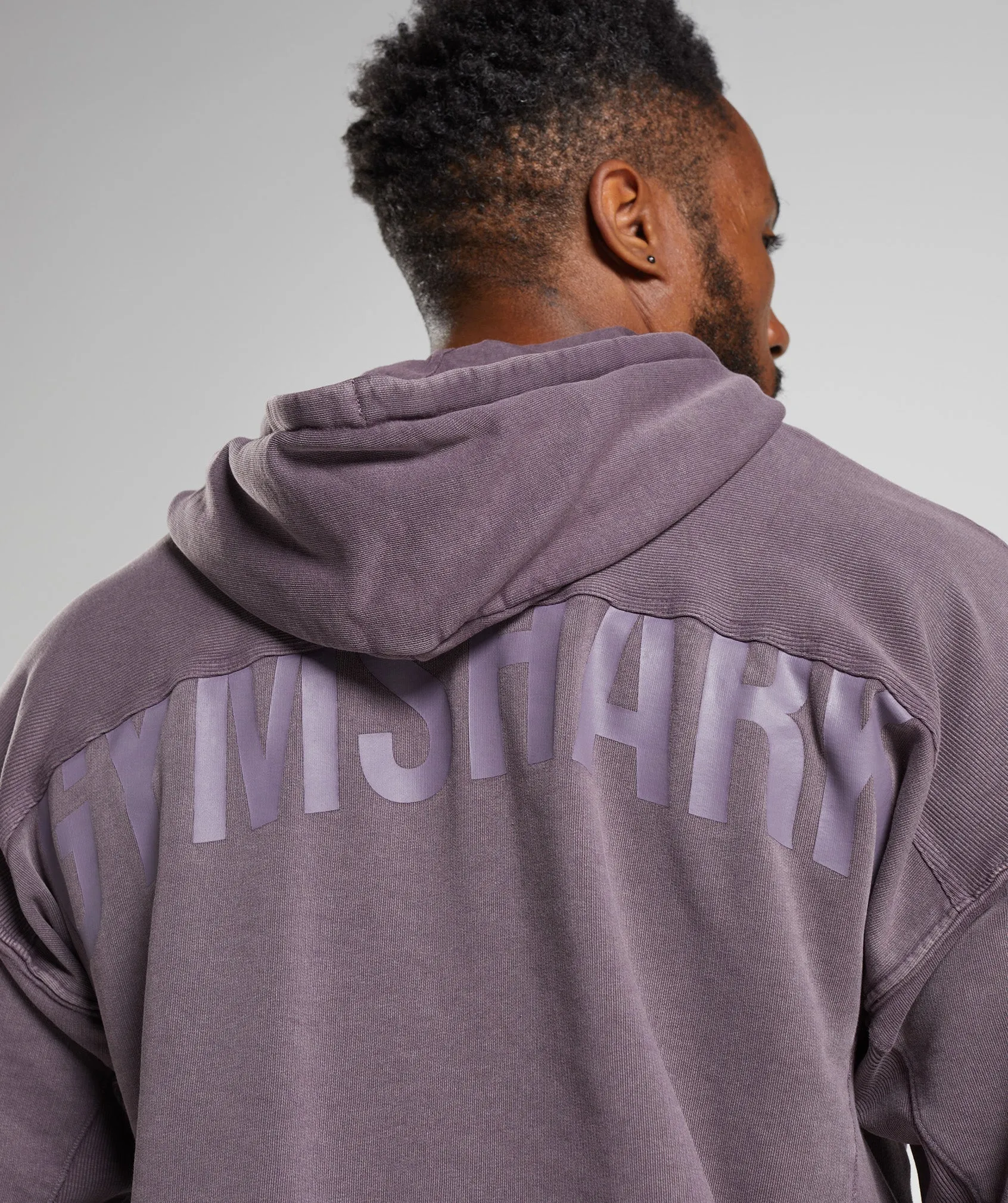 Gymshark Power Washed Hoodie - Musk Lilac