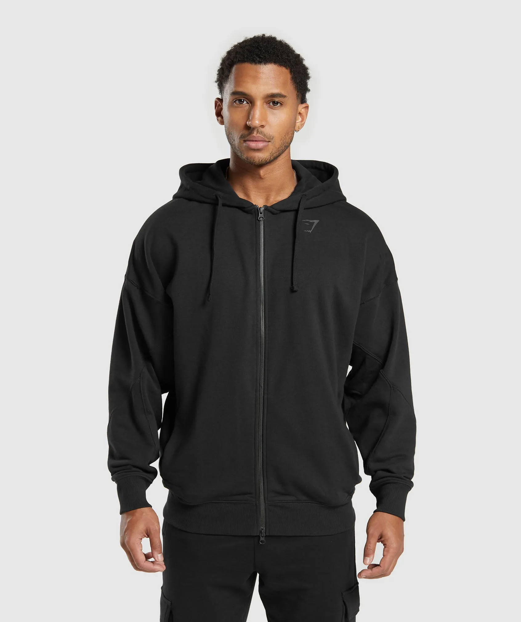 Gymshark Power Zip Hoodie - Black