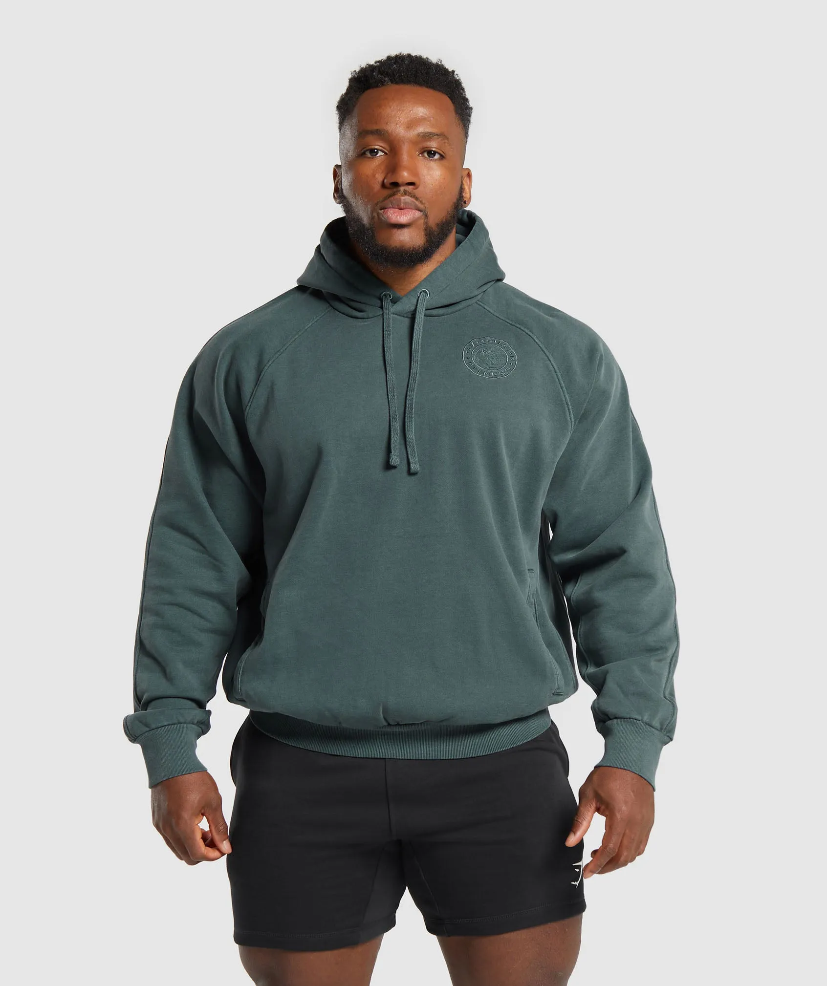 Gymshark Premium Legacy Hoodie - Cargo Teal