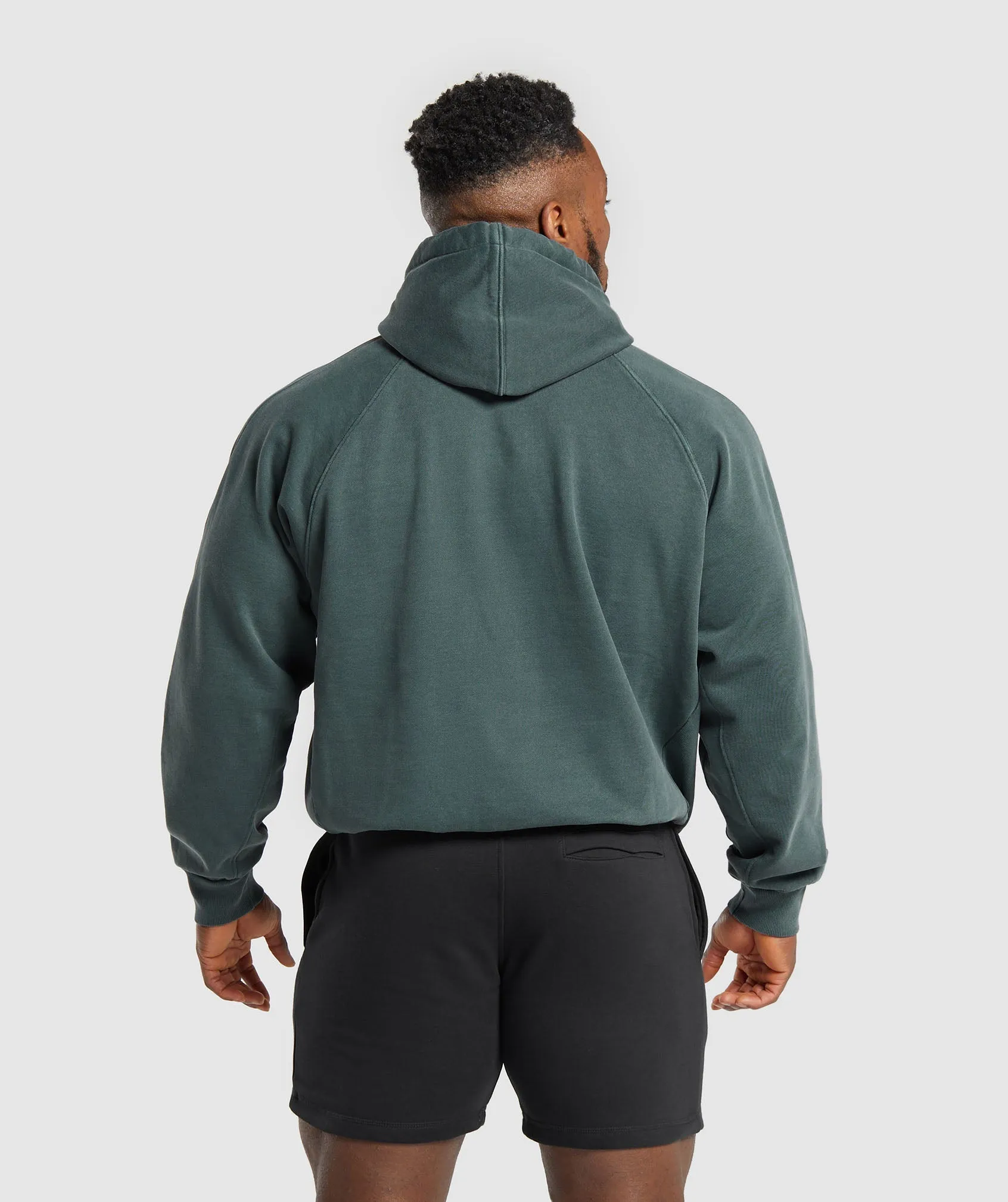 Gymshark Premium Legacy Hoodie - Cargo Teal